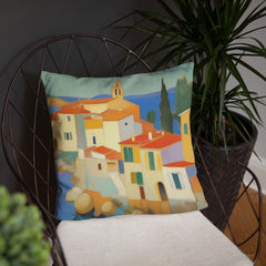 Throw Pillow | Large Decorative Cushion | Original Art Home Décor