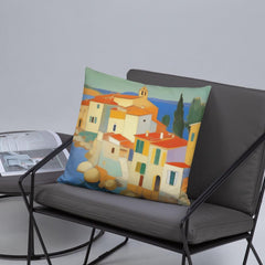 Throw Pillow | Large Decorative Cushion | Original Art Home Décor