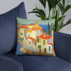 Throw Pillow | Large Decorative Cushion | Original Art Home Décor