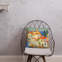 Throw Pillow | Large Decorative Cushion | Original Art Home Décor